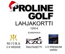 Proline Golf Lahjakortti 1200e
