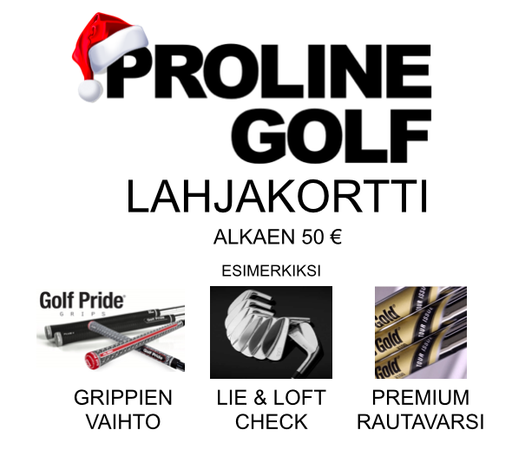 Proline Golf Lahjakortti alkaen 50e